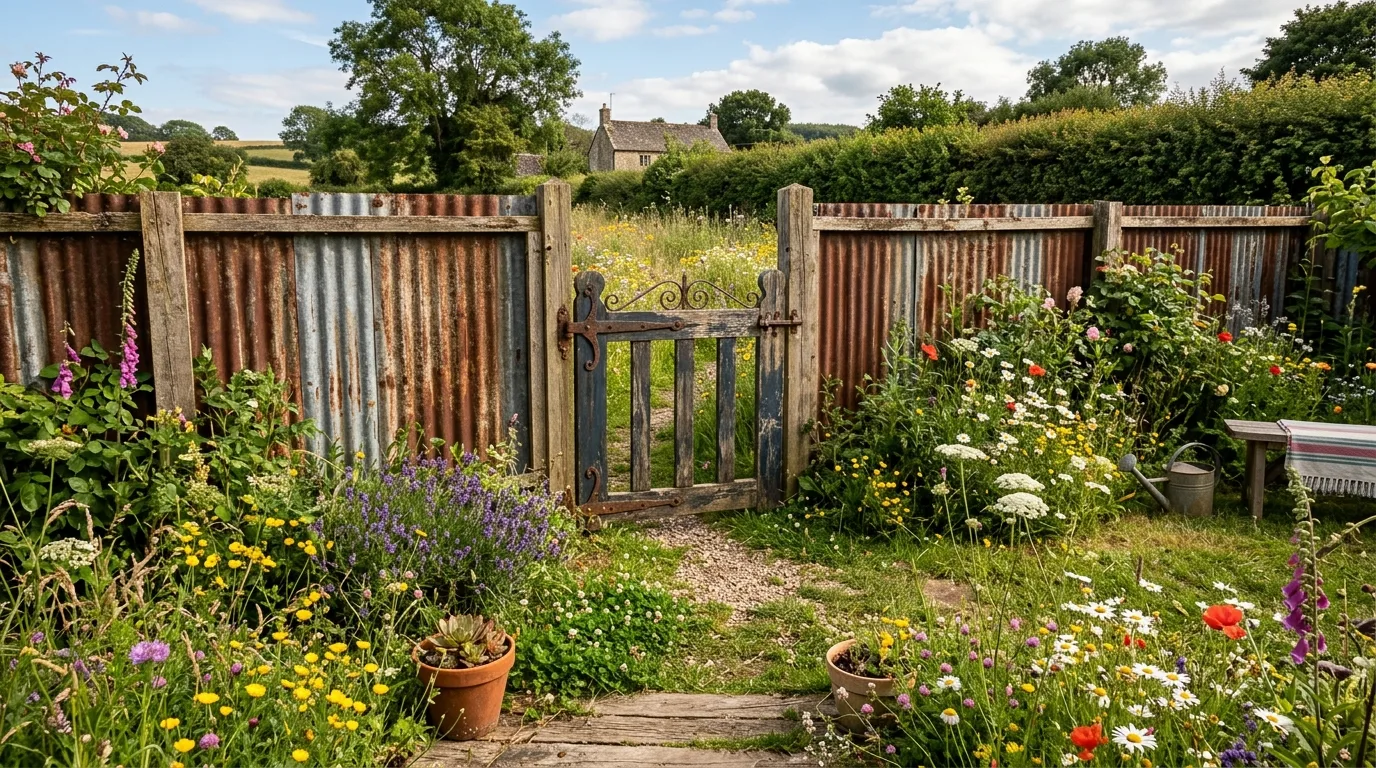 11 Sheet Metal Fence Ideas for a Unique Style